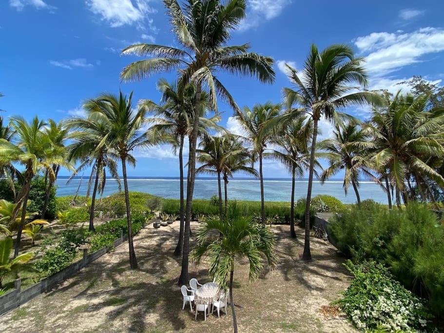 Villa Coco Des Sables Acces Direct Au Lagon La Saline Le Bains Exteriör bild